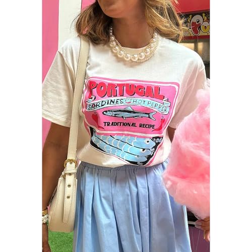 Womens Y2k Fruit Graphic Print Oversized T Shirts Summer Vintage Aesthetic Baggy Tees Tops Teen Girl Clothes2