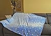 Glow In The Dark Star Blankets for Adults & Kids - Plush Fleece Blankets with Stars - Ideal Gift #2