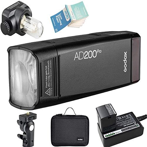 Godox AD200Pro AD200 Pro 2.4G TTL Bolsillo Flash 200W HSS 1/8000s...