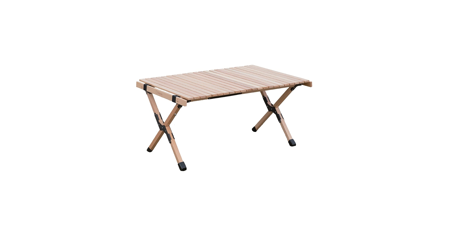 ロールトップテーブル　ウッド　スモア s'more アウトドア Amazon | S'more(スモア) Woodi Roll Table キャンプ テーブル