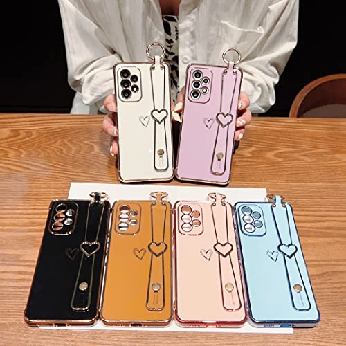 Coque Galaxy A52 antichoc silicone blanc avec support de doigt - 7