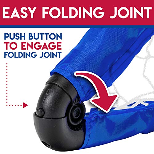 image for Franklin Sports Indoor Mini Goal Sports Set - 3 in 1 Kids Indoor Goal 