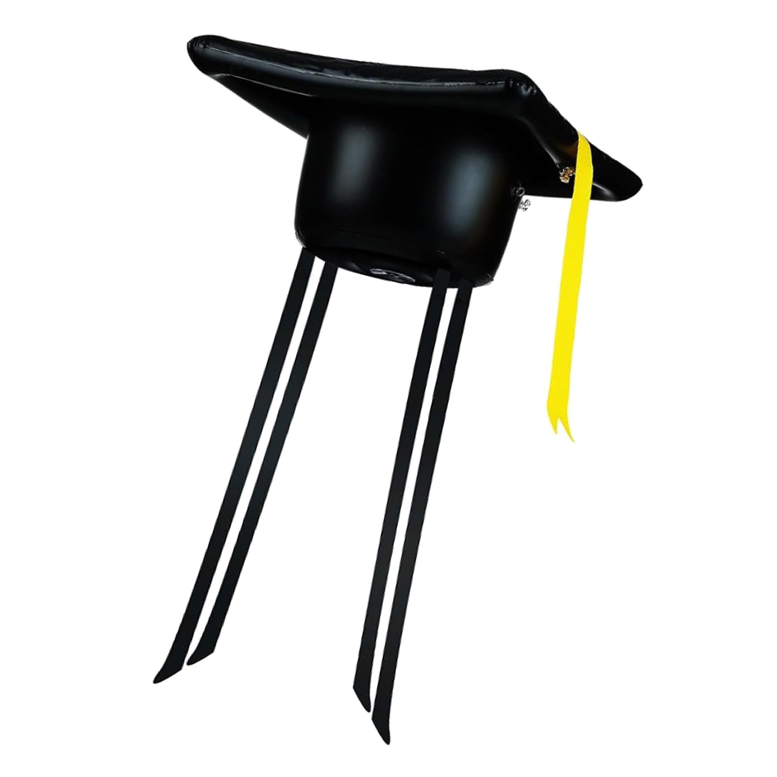 Btgghytr Inflatable Graduation Cap Car Decoration for Celebrations Built From PVC Perfect for Parties and Special Occasions Eye Catching Party Car Decoration