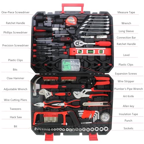 Set de herramientas combinado 238 piezas con estuche miniatura 3