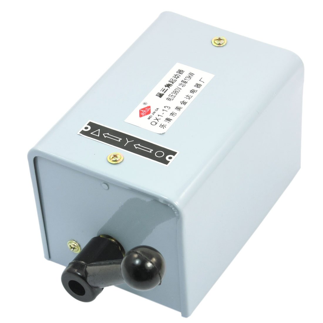 Aexit QX1-13 380V 28A 13kW 2 positions bouton rotatif triphasé étoile triangle protection moteur protection démarreur (8540677b04b943731ef4a7dcc6baea2c)