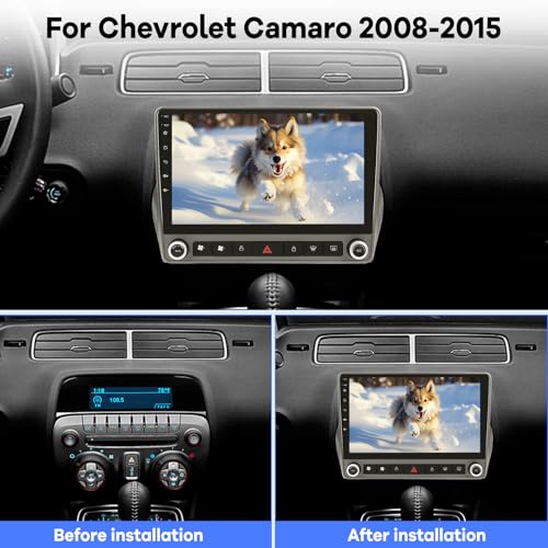 Radio para auto EKAT con pantalla táctil de 9 in miniatura 2