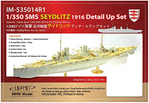 Battleship zaidorittu Infinimoderu 1/350 pièce modèle plastique navale im53514 HB