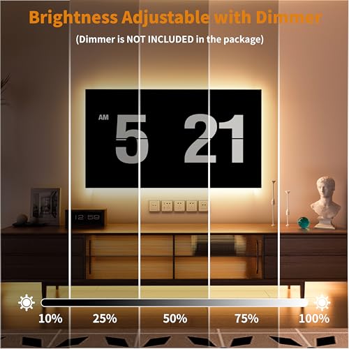 Image of PAUTIX COB LED Strip Light 12V 18ft /5.5m Warm White 3000K 504LEDs /M Super Bright Flexible CRI93+ LED Rope Lights Bright for Kitchen Home DIY Lighting Projects(Power Supply&Controller Not Included)