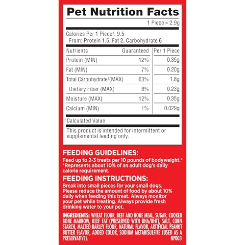 Milk-Bone MaroSnacks Peanut Butter Flavor Dog Treats, 40 oz Canister - image 7