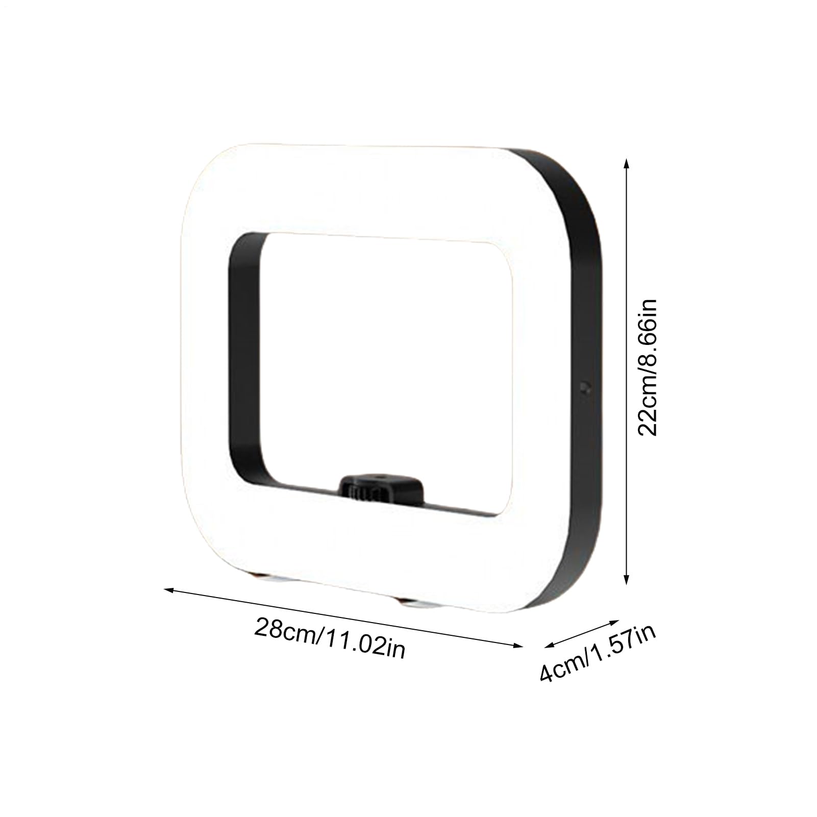 Luce ad anello per fotografia anti-shake ergonomico palmare fotocamera
