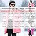 BFAFEN Girls Fashion Tops Boys Girls Winter Coat Thicken Thermal Mid Length Down Jacket Cozy Warm Puffer Jacket with Hood School Ski Cardigan