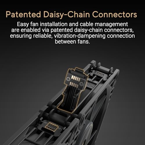 Image of ASUS ProArt PF120 3-Pack 120mm PWM Fans, 3000RPM, High Airflow /Static Pressure, Daisy-Chain, Comes with Fan Controller