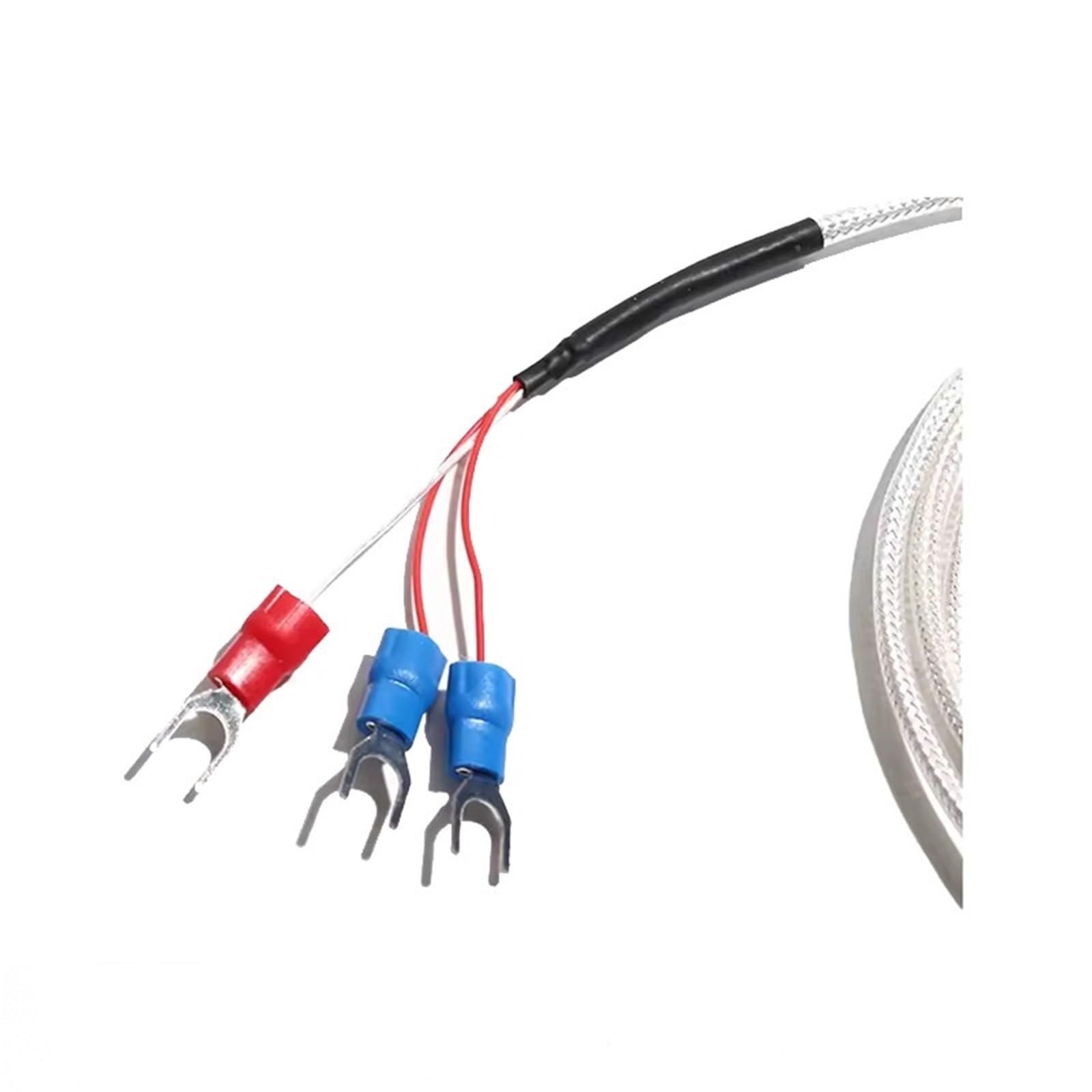 1 pièces WZPK-191 mesure de température Thermocouple PT100 100MM/150MM/200MM/300MM sonde 3 bornes de connecteur 1M 1.5M 2M 3 mètres fil(Probe Length 300mm,Cable Length 2m,Probe Dia. 6mm)