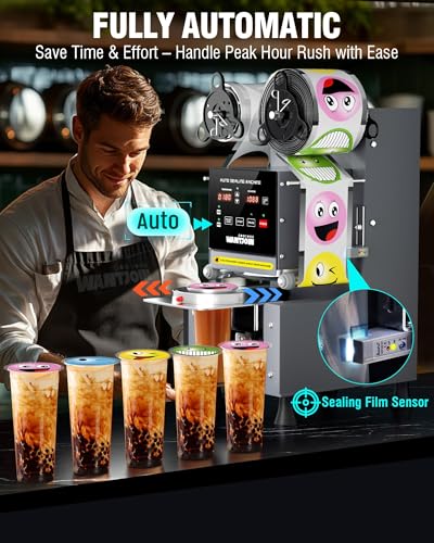 Commercial Bubble Tea Sealing Machine
