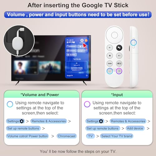 Image of Voice Replacement for Google TV Chromecast Remote
