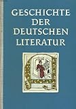 Geschichte Der Deutschen Literatur