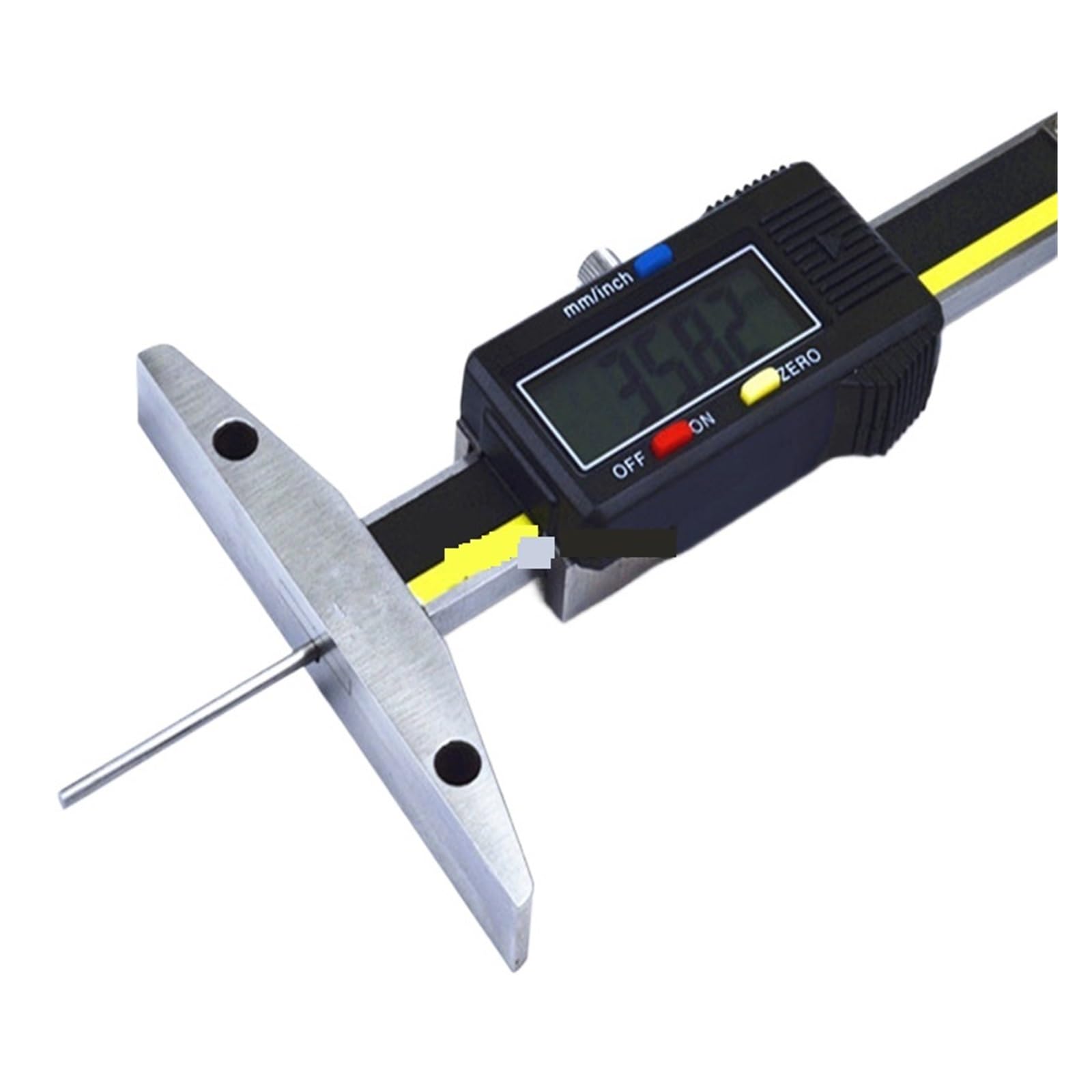 Medidor De Profundidad Digital Con Varilla Delgada, Electrónico La Banda Rodadura Del Neumático, 0-50mm, 0-100mm, 0-150mm, 0,01mm MedicióN De PrecisióN(0-100mm)