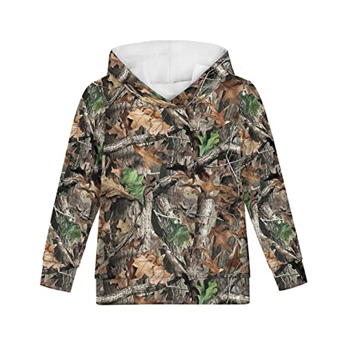 LedBack Boys Girls Hoodies Sweatshirt Fashion Pullover with Big Pocket for Kids 6-16 Years3