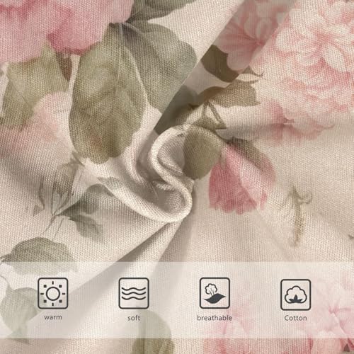 Vintage Rose Pink Toddler Girl Underwear, Kids Underwear, 2T–8 Years3