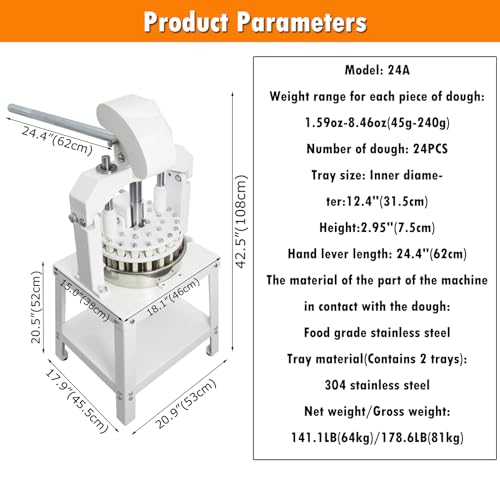 Commercial Bakery Dough Divider Machine