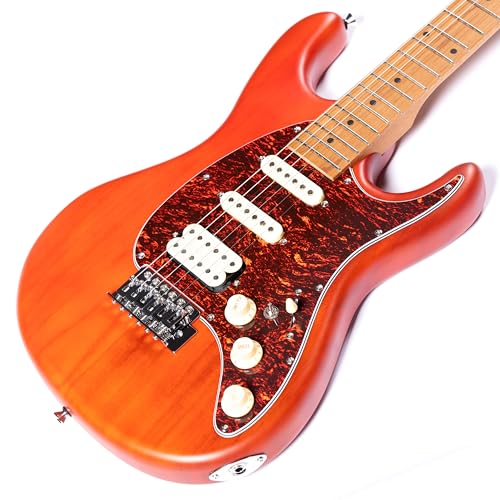 Image of Grote Electric Solid Body Guitar Modern-GST For Beginners (Coma Red)