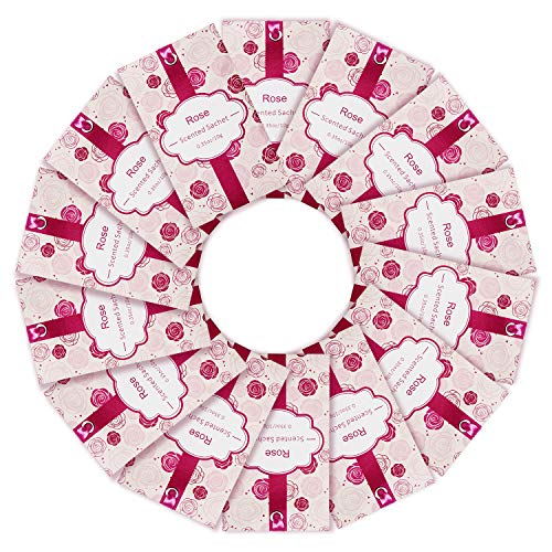 SCENTORINI Rose Scented Sachets,14 Pack