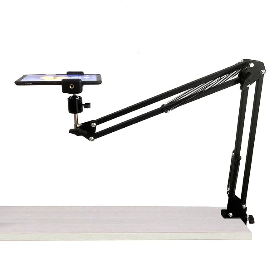 スマホ用スタンド♡マイク付き HS-DSARMTBK_02.jpg