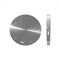 Adaptador Indução, Adaptador para Fogão de Indução 24CM, Adaptador Chapa para Fogão Aço Inox Diâmetro Aceita Qualquer Tipo De Panela E Fogão