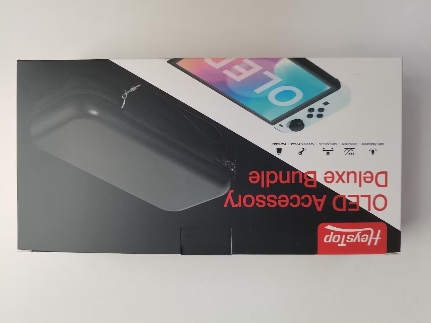 HEYSTOP Case for Nintendo Switch OLED Model, Protection for Switch OLED Switch Case OLED Kit Accessories Cover for Nintendo Switch OLED with Tempered Glass Screen and Thumb Covers Grips - Image 11