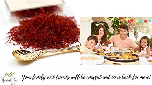 Coupe Spanish Saffron (2 Grams) - Category 1 Pure Azafran Filaments (Unmatched Aroma For Your Paella And Great Gift For Anyone Who Enjoys Cooking And Entertaining) #TOP3