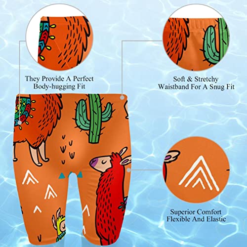 Traje de baño de natación tipo jammer multicolor para hombre 2