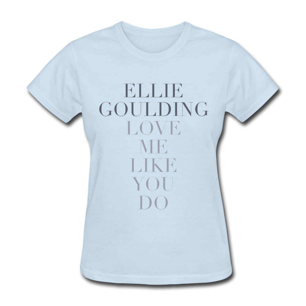 SUAMDAN Women's Ellie Goulding Love Me Like You Do T Shirt