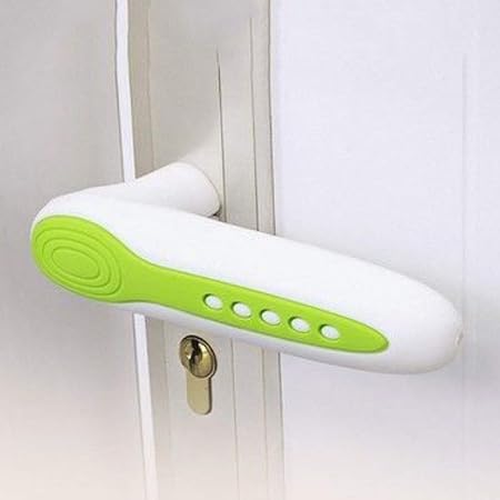 Amazon ドアノブ カバー ドアハンドル カバー 子供の怪我予防 静電気防止 家庭ドアノブカバー グリップクッション 柔らかいグッズ 滑らない クッション 防衝突 シリコン製 グリーン コーナークッション ベビー マタニティ 通販