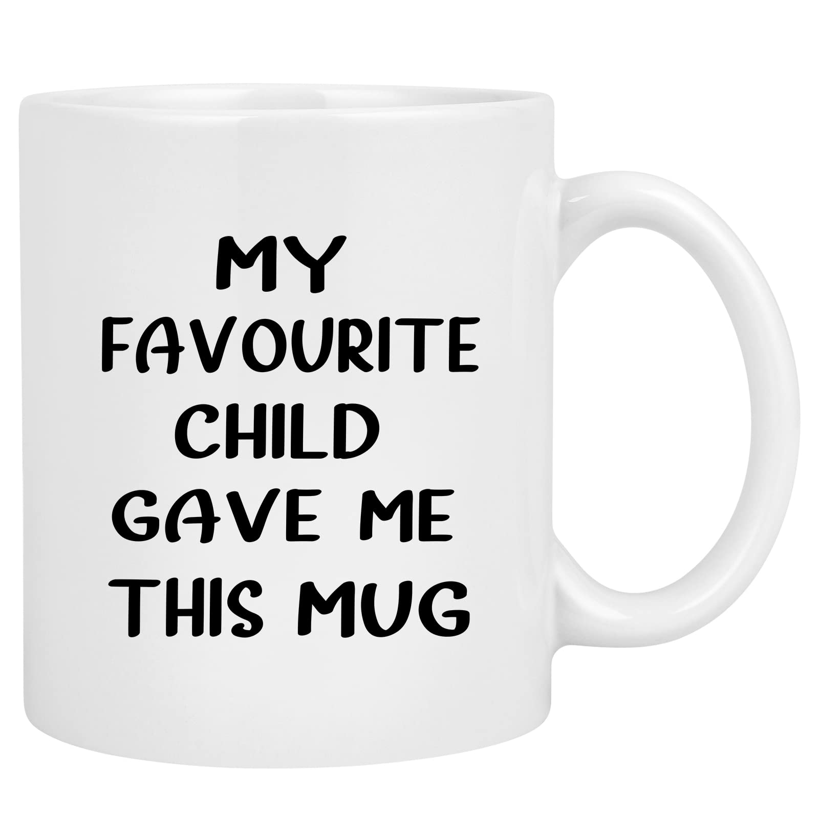 Joymaking Gifts for Dad Mom - My Favorite Child Gave Me This Cup 11 oz Tumbler from Daughter Son Kids Fathers Day Gift Christmas Birthday Gift- Funny Mug Present