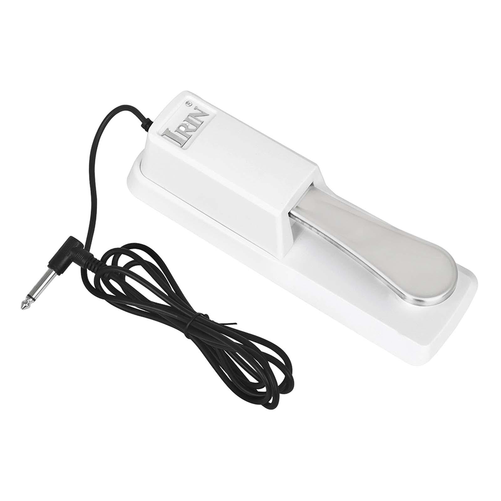 Colcolo Sustain Pedal Universal Keyboard Piano Pedal Digital Damper Fußpedal mit Metallmaterial Und Rutschfestem Gummi für Elektronische Klaviere Synthesizer