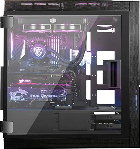 MPG SEKIRA 500X Case EATX, 4 ventole ARGB e controller inclusi (Mystic Light), radiatori fino a 360mm con bracket removibile, supporto VGA verticale, vetro temperato 4mm, airflow ottimizzato - Case PC - Immagine 11