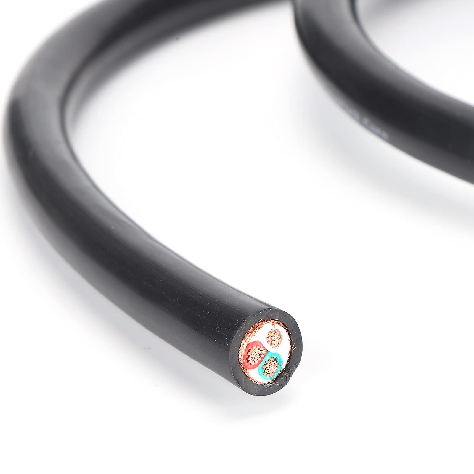 Eacam Cable de Alimentación OFC de Alta Fidelidad 11 AWG Multinúcleo para Amplificadores y Sistemas Hi-Fi 1,5 M