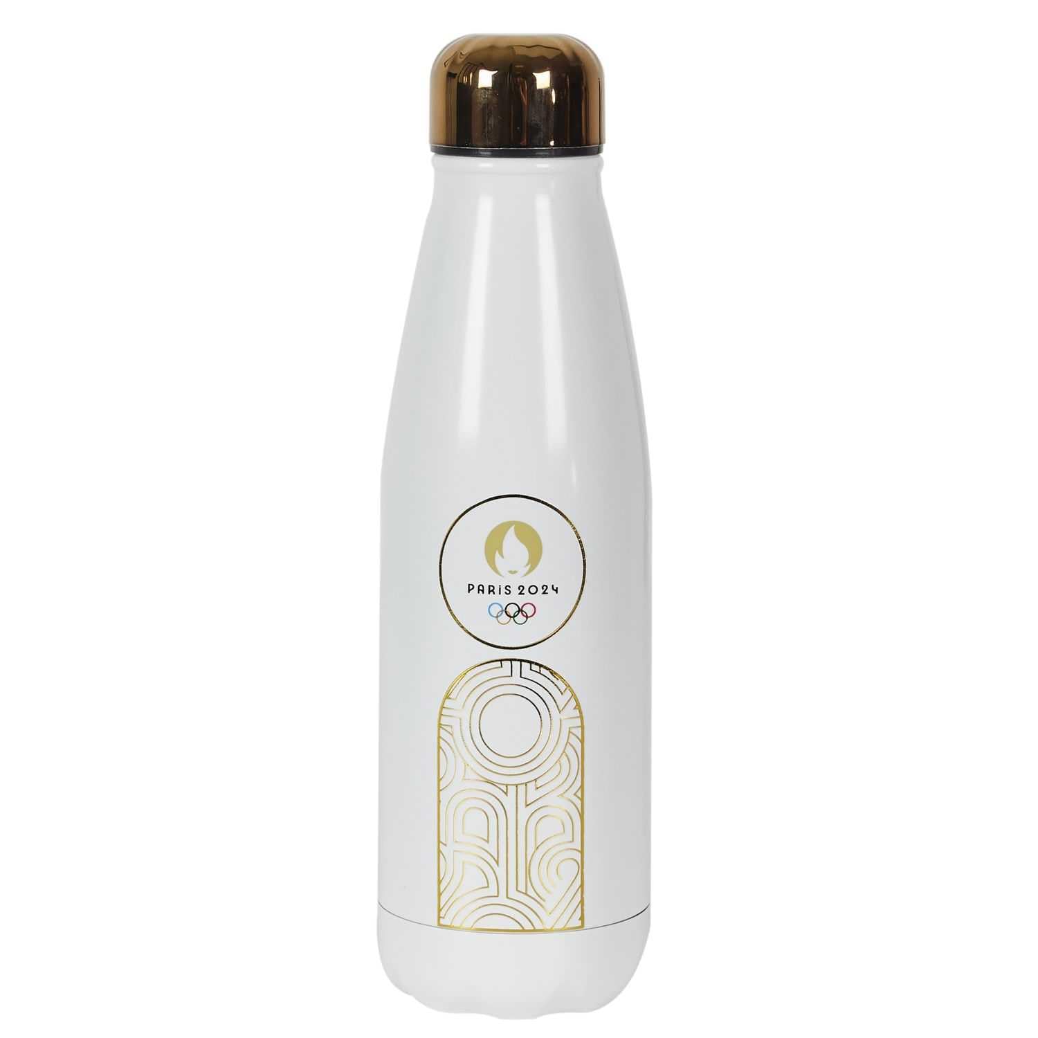 PARIS 2024 Isolierflasche – Offizielles Maskottchen Design, 50 Cl, Blau, Edelstahl, Thermosfunktion