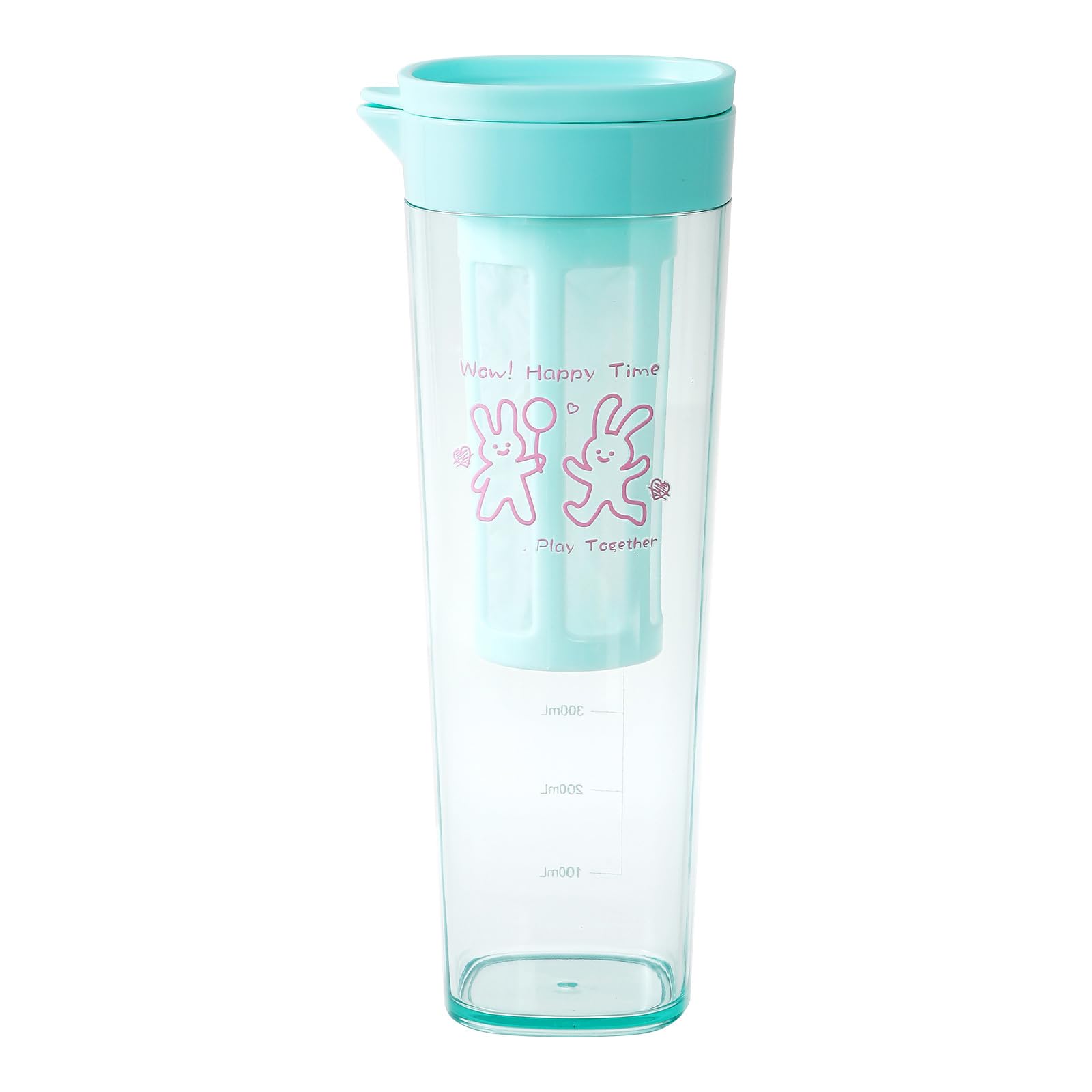 Msioytog Bottle with Built in Strainer for Brewed Tea and Flavored Drinks Easy to Maintain and Store Leak Proof Water Container