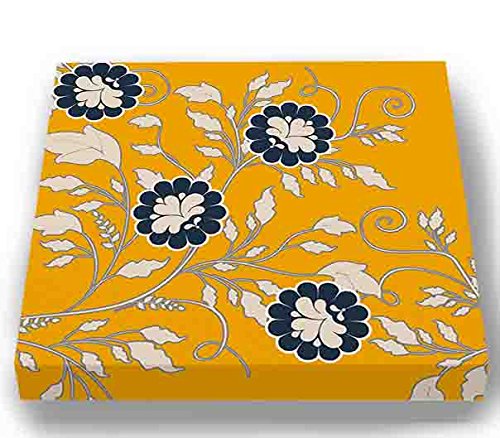 MuralMax Blooming Poppies Canvas Wall Decor - Modern Floral Artwork