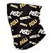 ASU Alabama State Hornets Black Neck Gaiter All Over print Vive La Fete