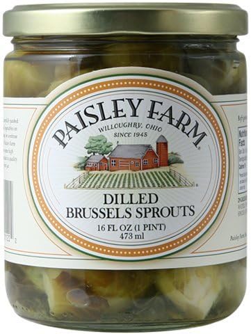 Paisley Farm Dilled Brussel Sprout, 16 Ounce - 12 per case.
