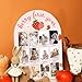One Year of Wood Photo Board, My First Year Milestone Photo Board, 12 Monthly Baby Picture Frame, Strawberry Berry Nursery Decor, Girl Boy 1st Birthday Decorations, Baby Keepsake Gift-A17