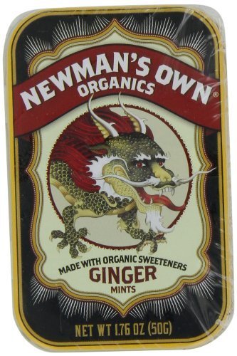 Newman's Own Organics Organic Ginger Mints, 1.76 Ounce