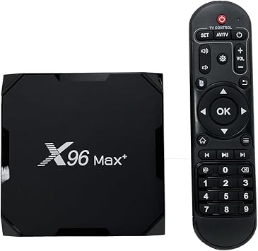 X96 Max Plus TV Box Amlogic S905X3 Android 9.0 Quad Core 4G 64G 2.4G/5G Dual WiFi BT4.0 Support 4K HD Set top Box
