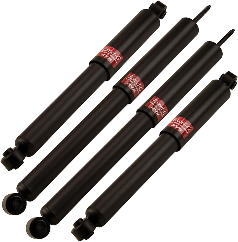 For VW Beetle Karmann Ghia 1966-1977 New Set of 4 Excel-G Shocks Struts - BuyAutoParts 77-63133AQ New