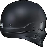 Vista 3 de ScorpionEXO Covert - Casco de motocicleta de cara abierta, media carcasa, modo 34, cubierta de boca intercambiable, aprobado por DOT, unisex