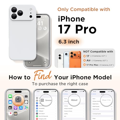 Image of GolbinBox Magnetic for iPhone 18 Pro Case /17 Pro Case, Light Gray