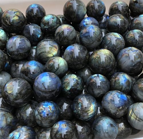Boule de cristal labradorite naturelle pour décoration maison
