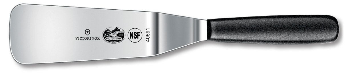 Victorinox Offset Spatula/Turner with Black Polypropylene Handle 6"